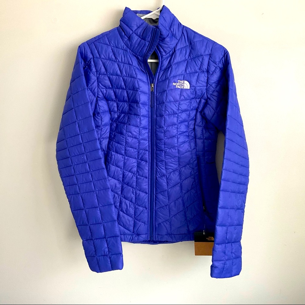 THE NORTH FACE Womens XS Aztec Blue Thermoball Eco Jacket NWT